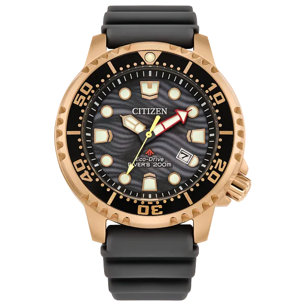 au maison Promaster Dive Gray Dial Polyurethane Strap BN0163-00H