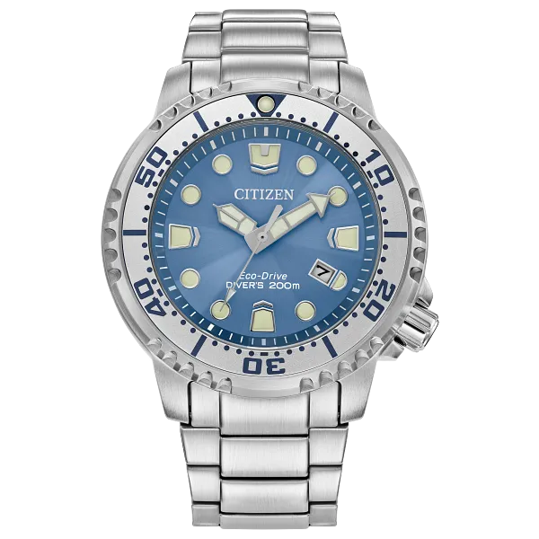 au maison Promaster Dive Light Blue Dial Stainless Steel Bracelet BN0165-55L