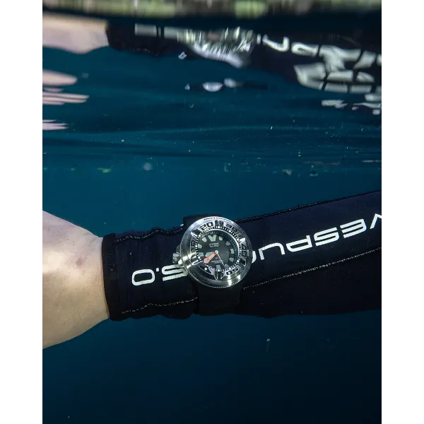 Au Maison Promaster Diver - Men's Eco-Drive BJ8050-08E Steel Diver Watch