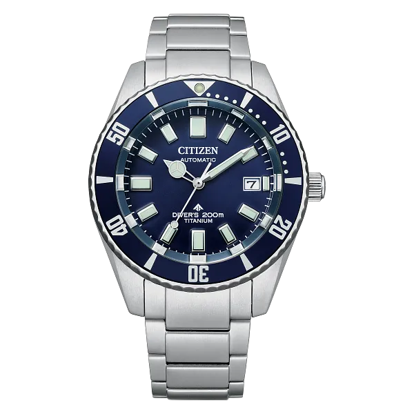 au maison Promaster Fujitsubo Blue Dial Super Titanium Bracelet NB6021-68L