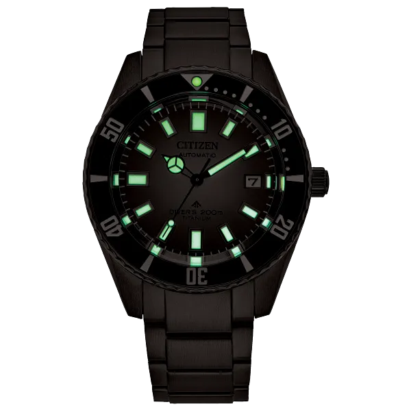 Au Maison Promaster Fujitsubo Gray Dial Super Titanium Bracelet NB6025-59H