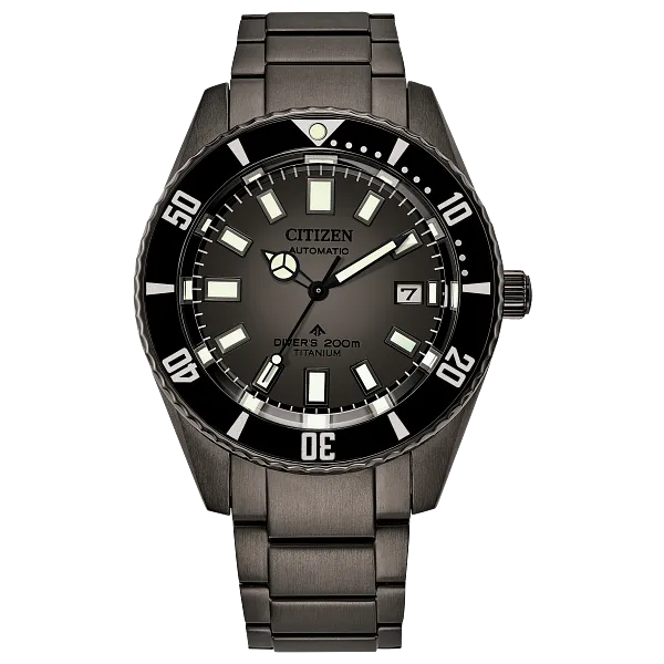 au maison Promaster Fujitsubo Gray Dial Super Titanium Bracelet NB6025-59H