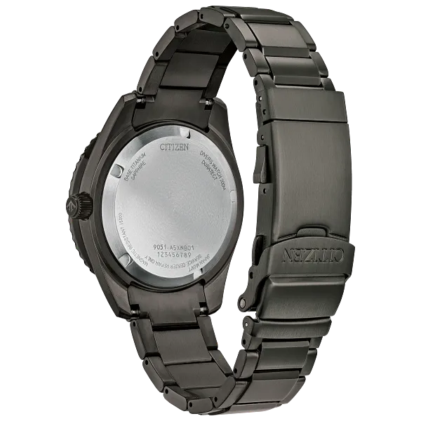 Au Maison Promaster Fujitsubo Gray Dial Super Titanium Bracelet NB6025-59H