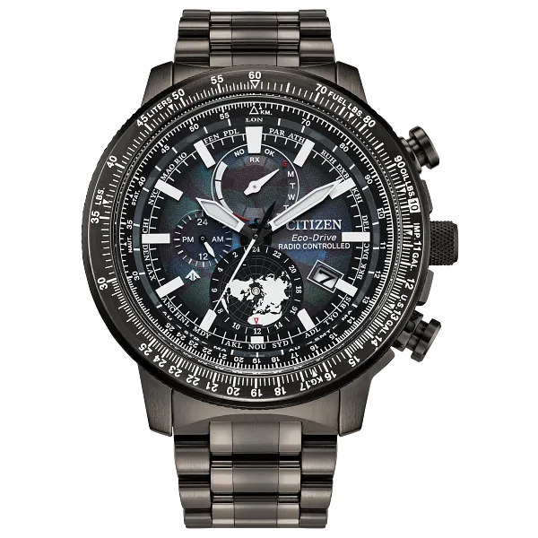 au maison Promaster Geo Trekker Blue Dial Stainless Steel Bracelet BY3005-56E