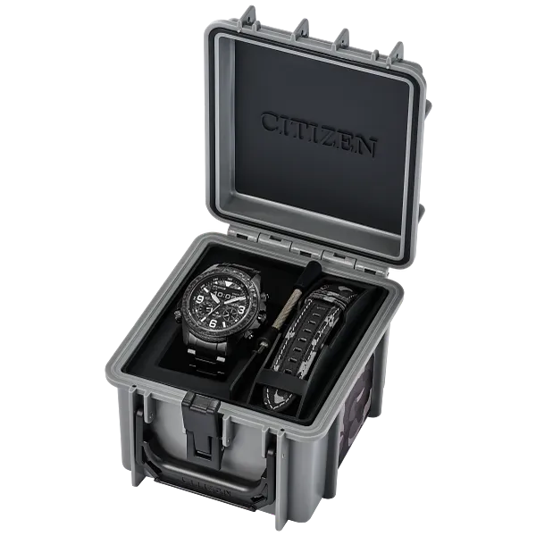 Au Maison Promaster Land U822 Gray Dial Stainless Steel Bracelet JV1008-63E