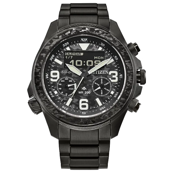 au maison Promaster Land U822 Gray Dial Stainless Steel Bracelet JV1008-63E