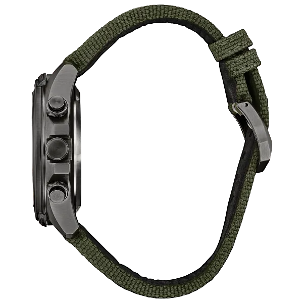 Au Maison Promaster Land U822 Green Dial CORDURA® Strap JV1005-02W