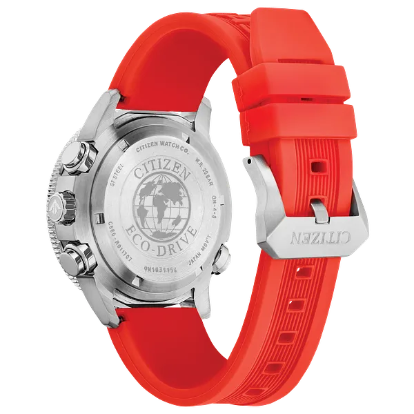 Au Maison Promaster Sailhawk Black Dial Polyurethane Strap JR4061-00F