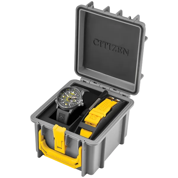 Au Maison Promaster Sikorsky Gray Dial Polyurethane Strap BJ7004-43H