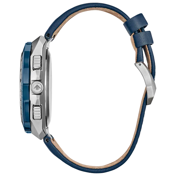 Au Maison Promaster Skyhawk A-T Blue Dial Leather Strap JY8148-08L