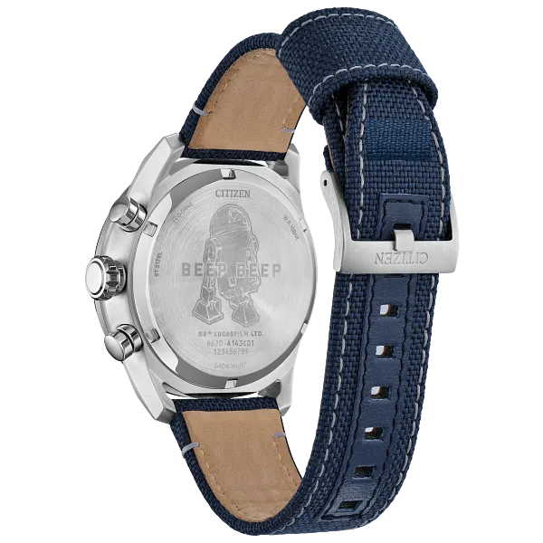 Au Maison R2-D2 Silver-Tone Dial CORDURA® Strap CA4219-03W