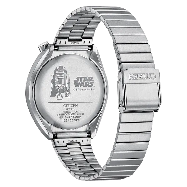 Au Maison R2-D2 Silver-Tone Dial Stainless Steel Bracelet AN3666-51A