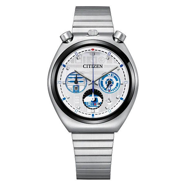 au maison R2-D2 Silver-Tone Dial Stainless Steel Bracelet AN3666-51A