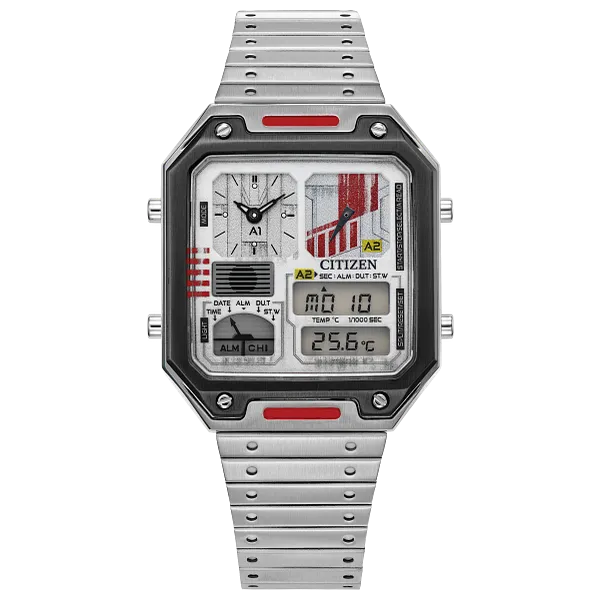 au maison Rebel Pilot Gray Dial Stainless Steel Bracelet JG2131-51H