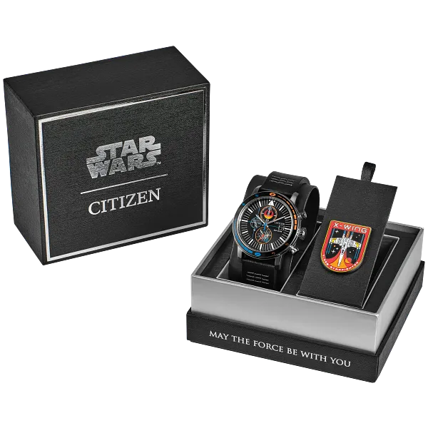 Au Maison Rebel Starfighter Black Dial Leather Strap CA0870-43W