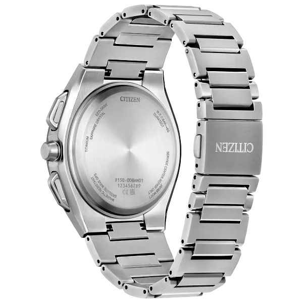 Au Maison Satellite Wave X Black Dial Super Titanium Bracelet CC3097-52E