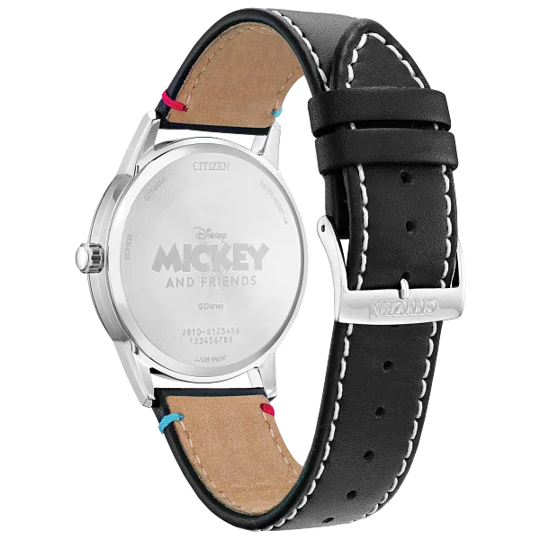 Au Maison Sensational Six Blue Dial Leather Strap AW1235-06W