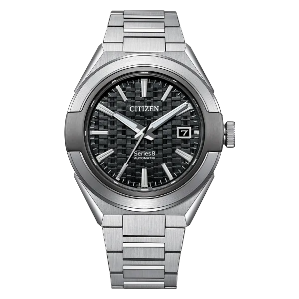 au maison Series8 870 Black Dial Stainless Steel Bracelet NA1036-56E