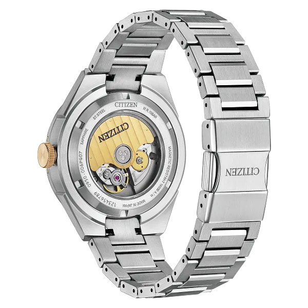 Au Maison Series8 870 Gray Dial Stainless Steel Bracelet NA1034-51H