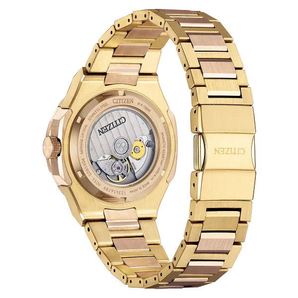 Au Maison Series8 880 GMT Black Dial Stainless Steel Bracelet NB6033-51E