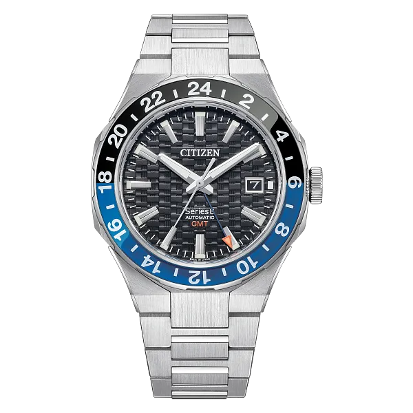 au maison Series8 880 GMT Black Dial Stainless Steel Bracelet NB6031-56E