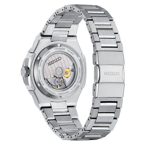 Au Maison Series8 880 GMT Black Dial Stainless Steel Bracelet NB6031-56E