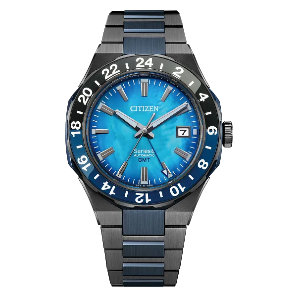 au maison Series8 880 GMT Blue Dial Stainless Steel Bracelet NB6036-52N