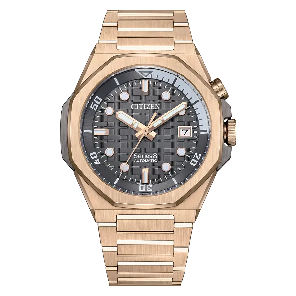 au maison Series8 890 Gray Dial Stainless Steel Bracelet NB6069-53H