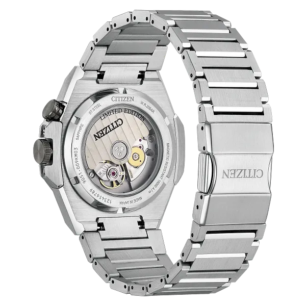 Au Maison Series8 890 Salmon Dial Stainless Steel Bracelet NB6066-51W