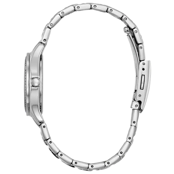 Au Maison Silhouette Crystal - Ladies Eco-Drive FE1140-86X Pink Watch