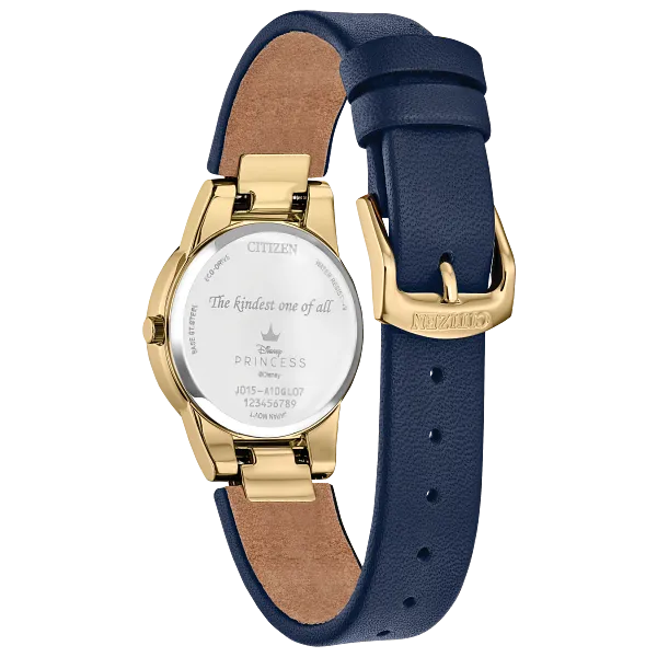 Au Maison Snow White Flora Beige Dial Leather Strap GA1079-41W