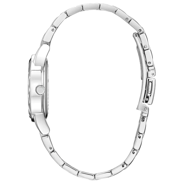 Au Maison Snow White Silver-Tone Dial Stainless Steel Bracelet GA1070-53W