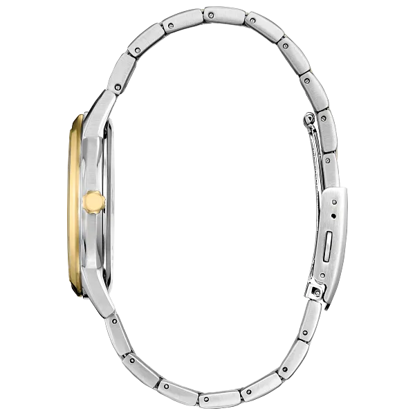 Au Maison Sorcerer's Apprentice Mickey Blue Dial Stainless Steel Bracelet FE7064-71W