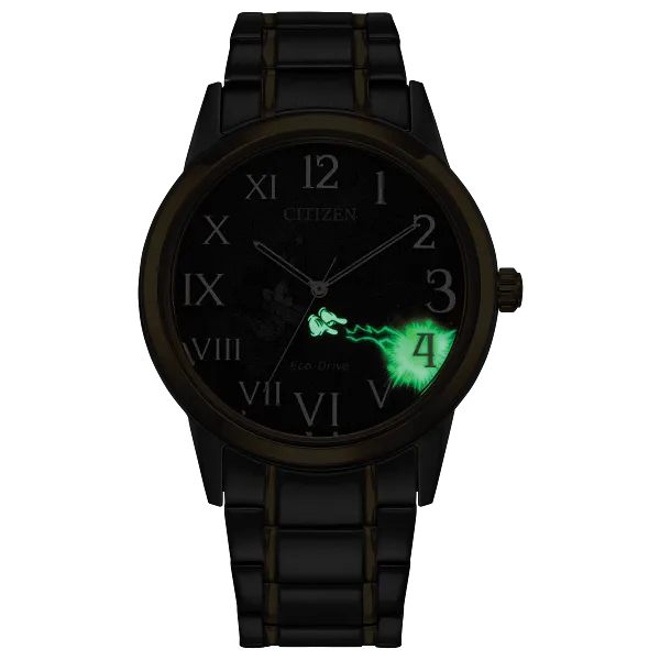 Au Maison Sorcerer's Apprentice Mickey Blue Dial Stainless Steel Bracelet FE7064-71W