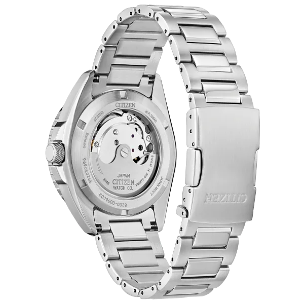 Au Maison Sport Automatic Black Dial Stainless Steel Bracelet NH7531-50E