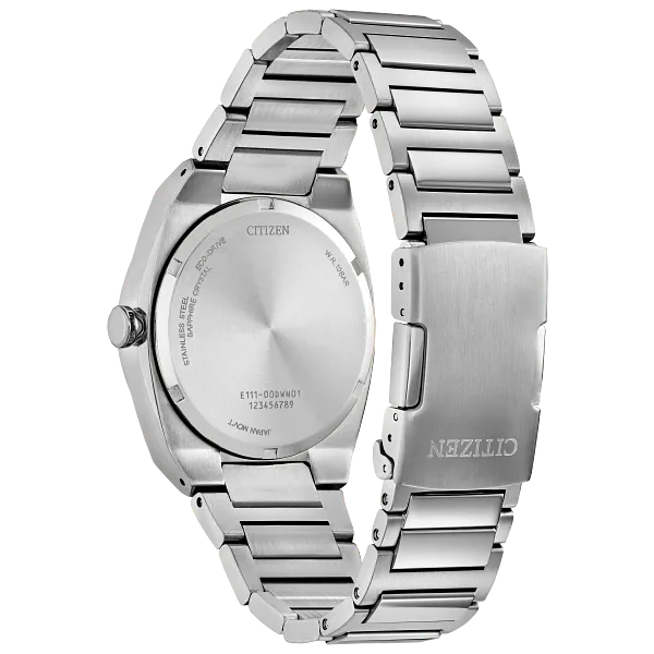 Au Maison Sport Luxury Black Dial Stainless Steel Bracelet BM7660-54E