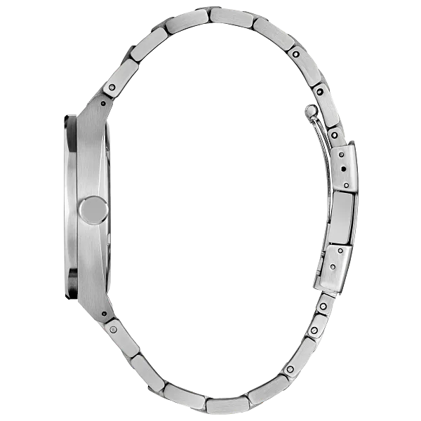 Au Maison Sport Luxury Black Dial Stainless Steel Bracelet BM7660-54E