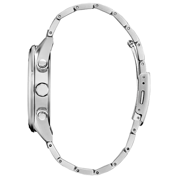 Au Maison Sport Luxury Light Blue Dial Stainless Steel Bracelet AT8260-51M