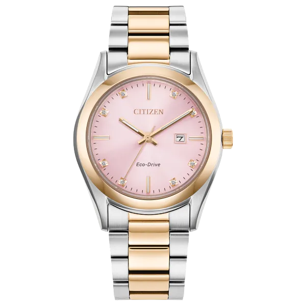 au maison Sport Luxury Pink Dial Stainless Steel Bracelet EW2706-58X