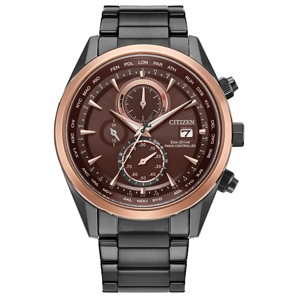 au maison Sport Luxury Red Dial Stainless Steel Bracelet AT8267-51X