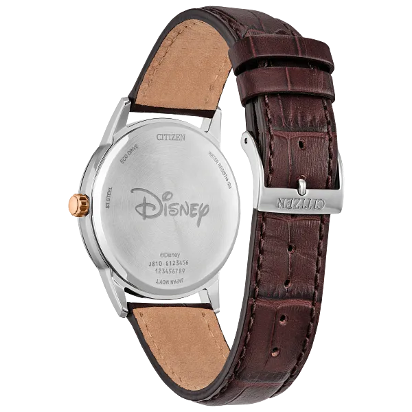 Au Maison Steamboat Willie 1928 Silver-Tone Dial Leather Strap AW1788-07W