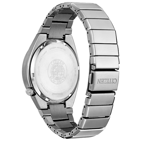 Au Maison Super Titanium Armor Black Dial Super Titanium Bracelet AW1660-51H