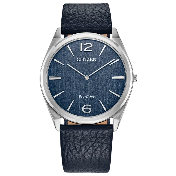 au maison Suratto Blue Dial Leather Strap AR3120-08L