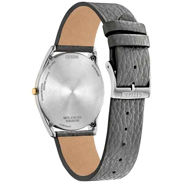 Au Maison Suratto Gray Dial Leather Strap AR3124-07H