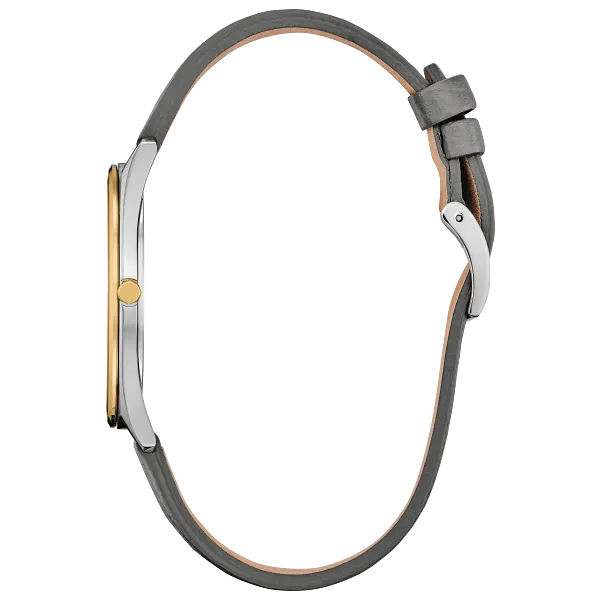 Au Maison Suratto Gray Dial Leather Strap AR3124-07H