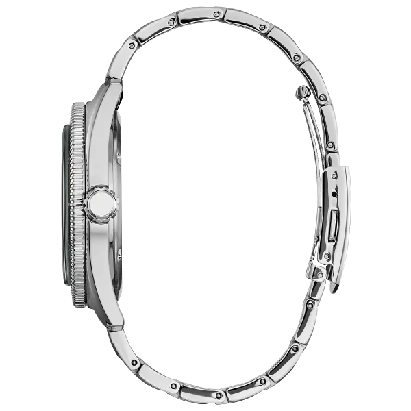 Au Maison Tee Time Mickey Green Dial Stainless Steel Bracelet AW1595-78W