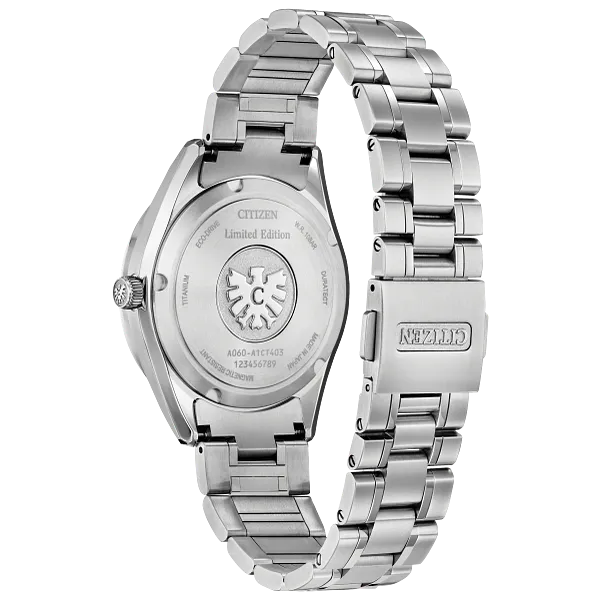 Au Maison The CITIZEN Gray Dial Super Titanium Bracelet AQ4100-65H