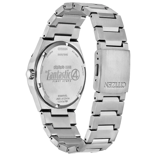 Au Maison The Fantastic 4: First Steps Blue Dial Super Titanium Bracelet AW0131-66W