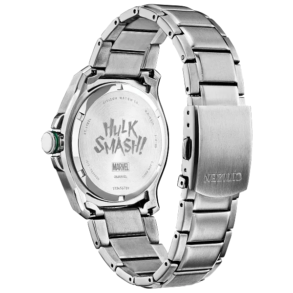 Au Maison The Hulk Black Dial Stainless Steel Bracelet AW1351-56W