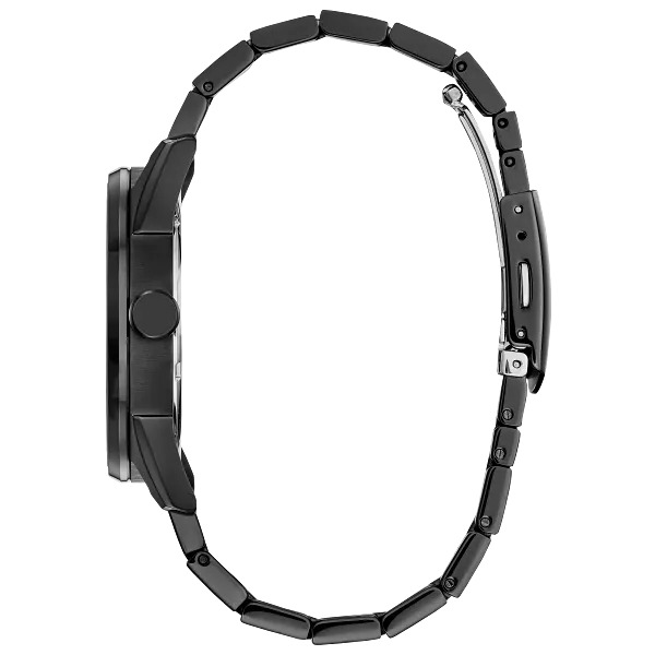 Au Maison Thor Black Dial Stainless Steel Bracelet BM6987-50W